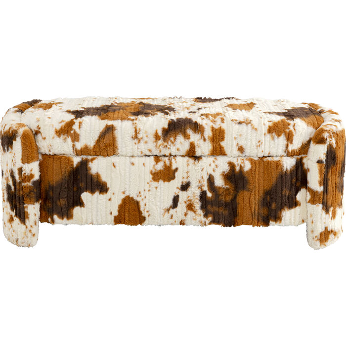Storage Bench Cow 115cm
